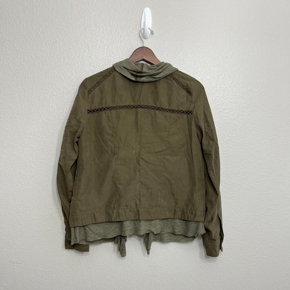 Mystree Layered Ruffle Jacket Size Small Women's … - image 6